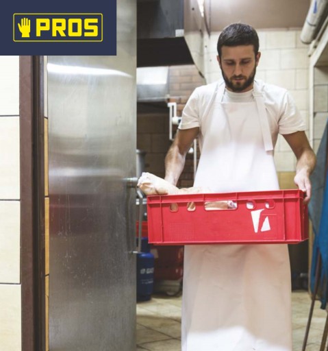 Водонепроницаемый рабочий фартук Gastronomy PROS 120см