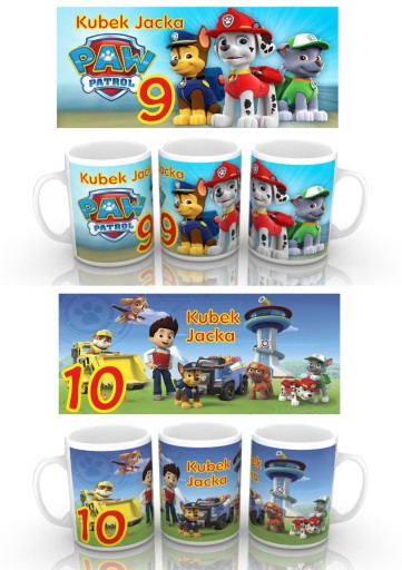 КРУЖКА PAW PATROL + ИМЕННОЙ ПОДАРОК