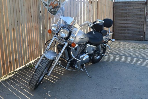 БОЛЬШОЕ СТЕКЛО HONDA SHADOW 1100/VT1100 НЕРЖАВЕЮЩЕЕ