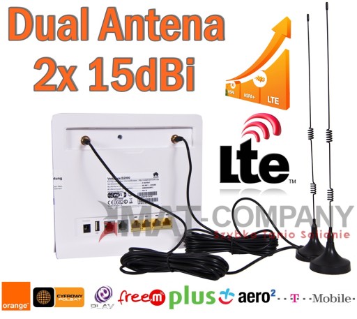 ANTENA DUAL LTE4G Huawei B535 B818 ARCHER LinkHub