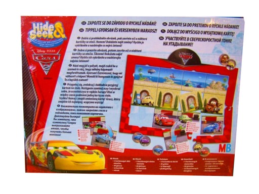 MEMORY CARS 2 CARS ИГРА MEMORY RACE HIDE FIND игрушка для детей