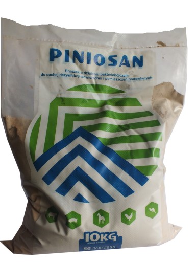 PINIOSAN dezynfekcja -bakterie wirusy larwy 10kg