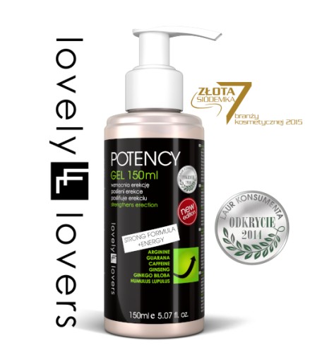 LL POTENCY GEL 150 мл STRONG для эрекции и потенции