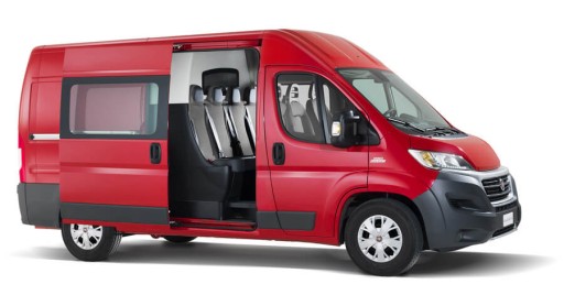 Чехлы на подлокотник MERCEDES SPRINTER VW CRAFTER 7seater DOKA