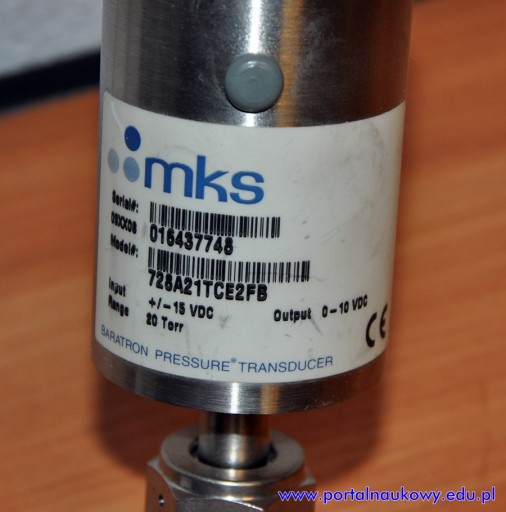 МКС Баратрон 728А2 20 Торр 0-10В + SS-BN8VCR8-C