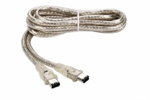 Кабель FireWire IEEE1394 6/6 2 м, прозрачный THOMSON