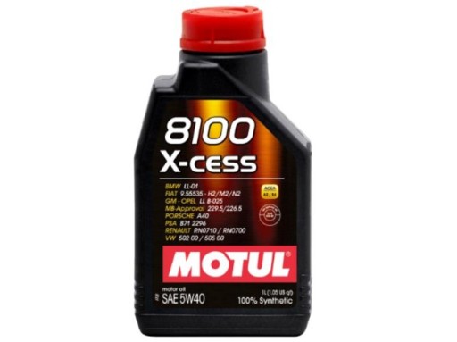 MOTUL 5W40 1л 8100 X-CESS