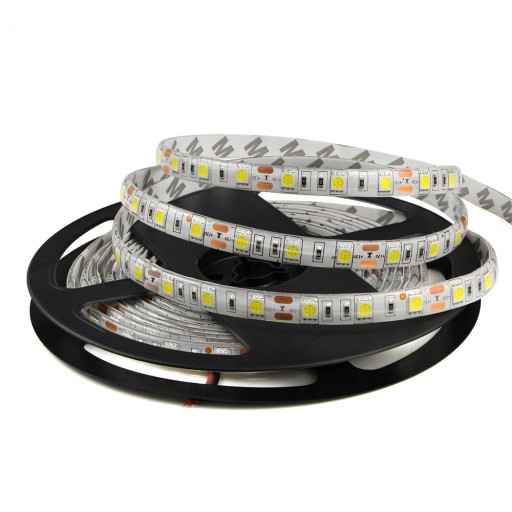 STRIP 300 LED 5050 SMD 5м теплая холодная водонепроницаемая