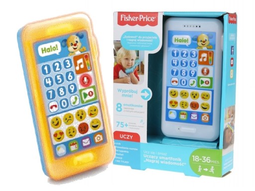 Первый детский смартфон с сенсорным экраном Fisher Price