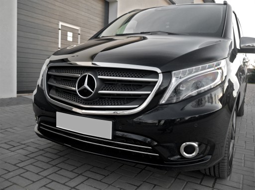 Галогенные чехлы в рамке Mercedes Vito W447 2014+