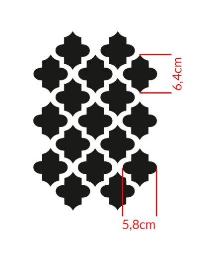 Marrakech Craft - Трафарет для рукоделия 30x35см