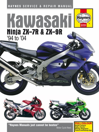 KAWASAKI X-7R (1996-2003) INSTRUKCJA NAPRAW