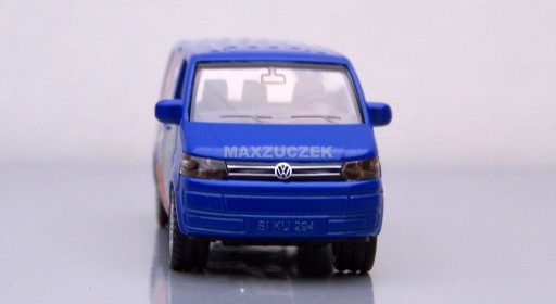 Siku 1338 VW Transporter Panda Niebieski