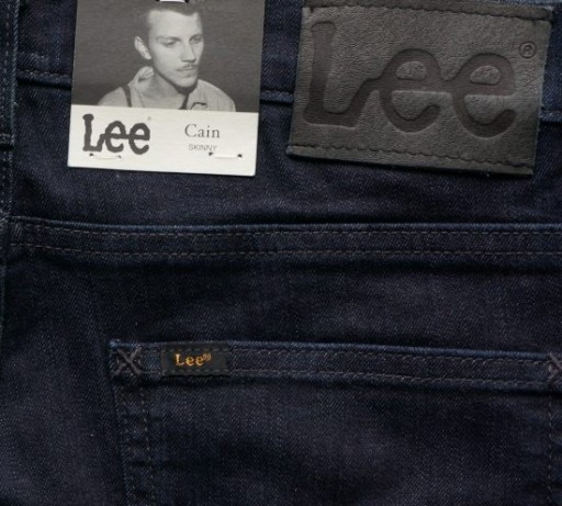 LEE CAIN jeansy rurki stretch EASY RINSE W30 L34