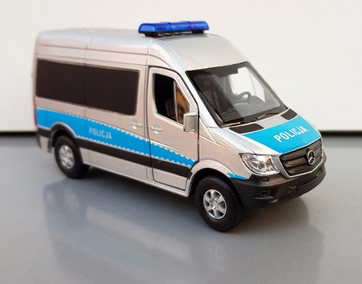 WELLY Mercedes-Benz Sprinter Фургон ПОЛИЦИЯ 1:34