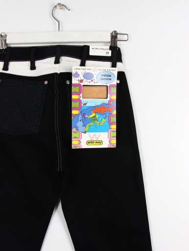 WRANGLER x PETER MAX JEANSY STRAIGHT W25 L30
