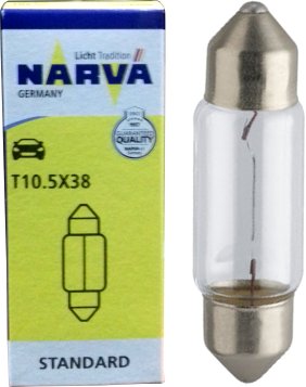 NARVA Fest 10,5x43 SV8,5 трубка 35мм C10W 10x 17316