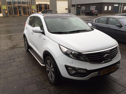 KIA SPORTAGE 2010-2016 СТЕПЕНИ БОКОВЫЕ ТРУБКИ ЗНАКИ СИЛА КРАСИВАЯ