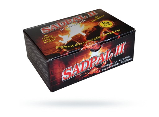 SADPAL II для сажи каминных печей 1кг 10х100г