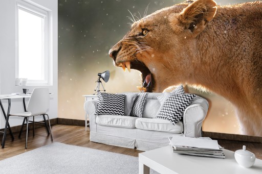 ФОТОобои LIONOSE LION ROAR 12C FXL 208x146 F3615