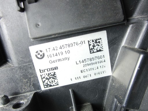 Корпус вентилятора BMW F01 F02 750 4.4 N63B44A