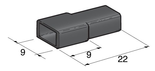 КРЫШКА КРЫШКА РАЗЪЕМ КОРПУС РАЗЪЕМ F6.3 x100