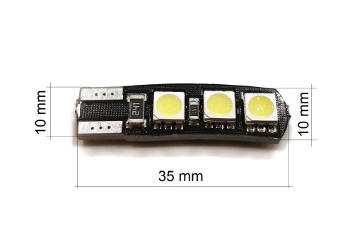 ПЛОСКАЯ БОКОВАЯ ПАРКОВОЧНАЯ ЛАМПОЧКА T10 W5W CANBUS