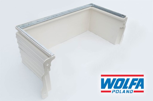 СВЕТ СВЕТ ПОДВАЛА ПРОЖЕКТОР WOLFA УГОЛЬ желоб 101х66х43 СЕТКА 30/30