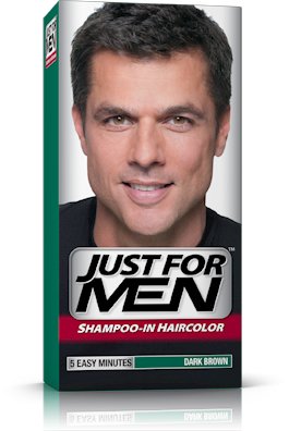 Обезжириватель для волос Just For Men Темно-коричневый H-45