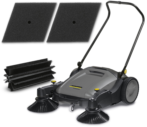 KARCHER KM 70/20C 2SB ZAMIATARKA KOSTKA 3xSZCZOTKA