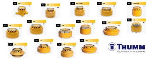 Гидравлический ротатор THUMM Тип 630 H-1/3