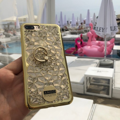 Чехол RING для iPhone 6 7 8 PLUS X XS XI Swarovski