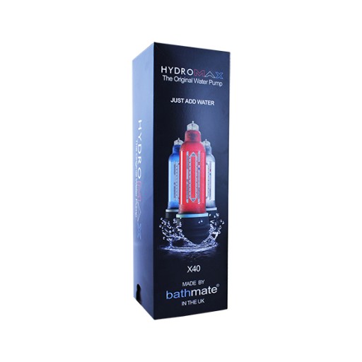 BATHMATE X40 transparent HYDROMAX9 NOWA SERIA