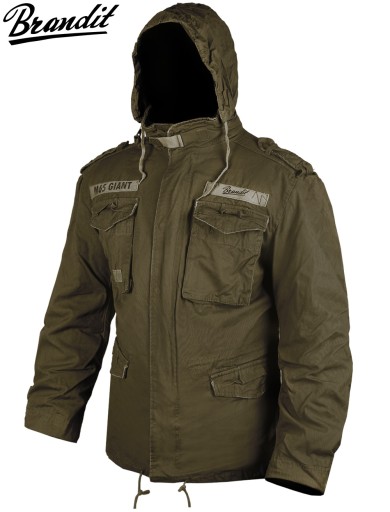 КУРТКА МУЖСКАЯ BRANDIT M65 GIANT PARKA 3в1 OLIVE XL