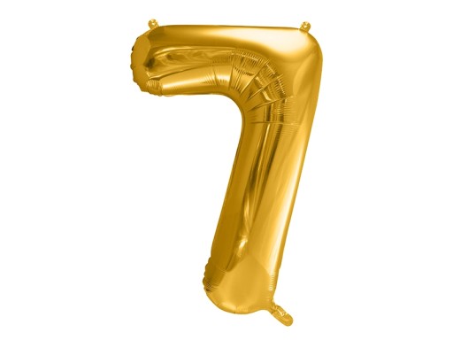 FOIL BALLOON № 7 - Золото XL