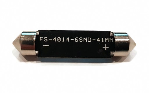 ŻARÓWKA 6 LED 4014 SMD RURKA 41mm C5W C10W PREMIUM