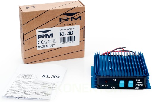 RM KL 203 AM/FM/SSB 200 WATT + kabel 100cm HQ Łódź