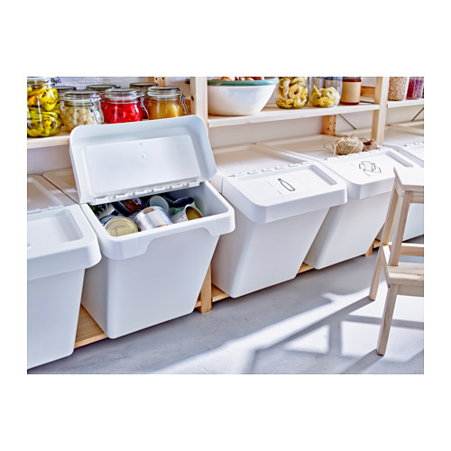 IKEA SORTERA Контейнер для сортировки мусора 60л.