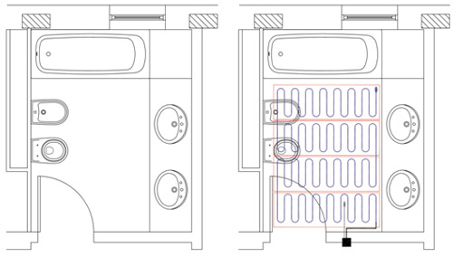 MATA GRZEWCZA ZESTAW 8m2 SUNSTONE PVC T2 KIT WIFI