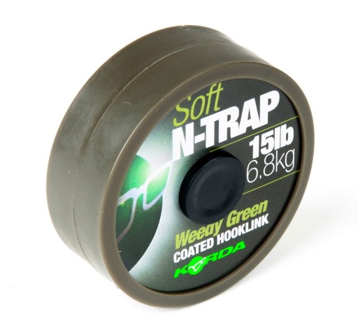 Плетеная леска KORDA N-TRAP SOFT 30lb Зеленая 20м