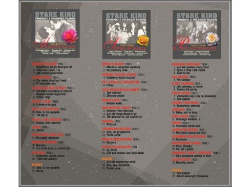 Stare Kino 3CD - Песни из польских фильмов