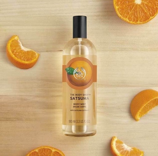 THE BODY SHOP Мандариновый спрей для тела SATSUMA BODY MIST 100 мл