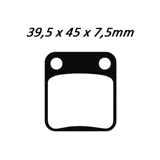 ПЕРЕДНИЕ КОЛОДКИ YAMAHA YFM 350 400 450 GRIZZLY KODIAK
