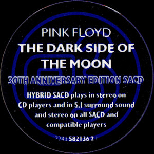 Pink Floyd - Dark Side Of The Moon SACD ГИБРИДНЫЙ компакт-диск