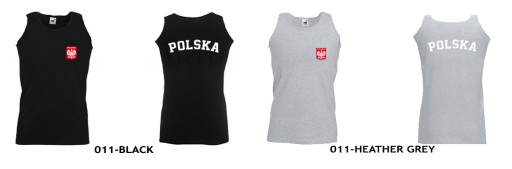 KOSZULKA ATHLETIC - POLSKA FRUIT OF THE LOOM M