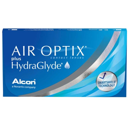 КОНТАКТНЫЕ ЛИНЗЫ AIR OPTIX PLUS HYDRAGLYDE 3 ШТ. ЕЖЕМЕСЯЧНО МОЩНОСТЬ -2,00