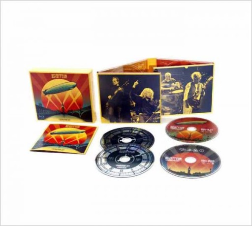 Празднование Дня Led Zeppelin, 2CD, 1DVD, 1BR, DELUXE