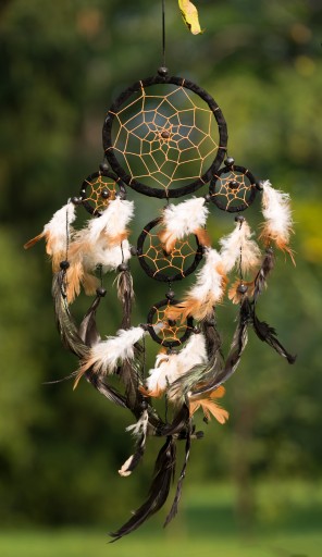 ŁAPACZ SNÓW DREAMCATCHER 65cm Różne Kolory czarny