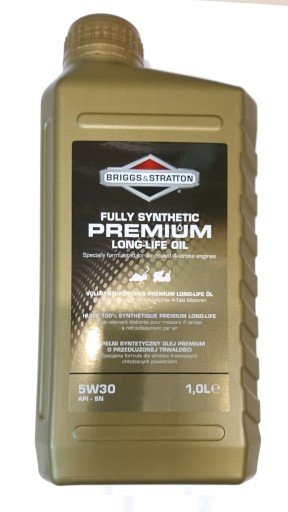 BRIGGS STRATTON OIL 5W30 ПРЕМИУМ LONGLIFE НОВОЕ