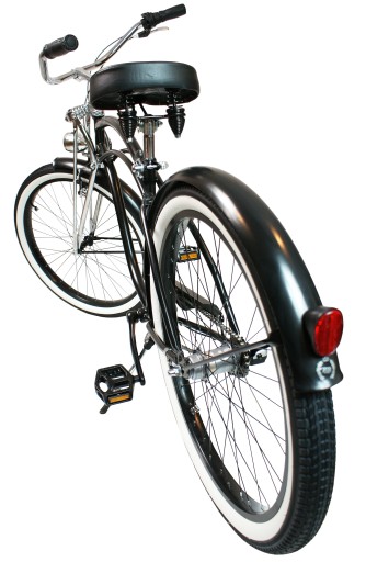 Мужской велосипед Beach Cruiser 26 черный SPRINGER MAT RoyalBi shimano 3 скорости